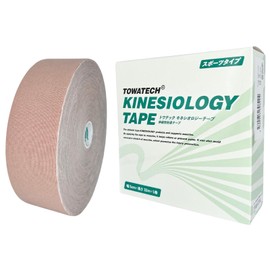 Toitec 000-1013 Kinesiology Tape, Sports Type, 16.4 inches (5 cm) x 98.6 ft (32 m), 1 Kaniri, 2.0 inches (50 mm x 32 m), Telescopic Tape, Commercial Use
