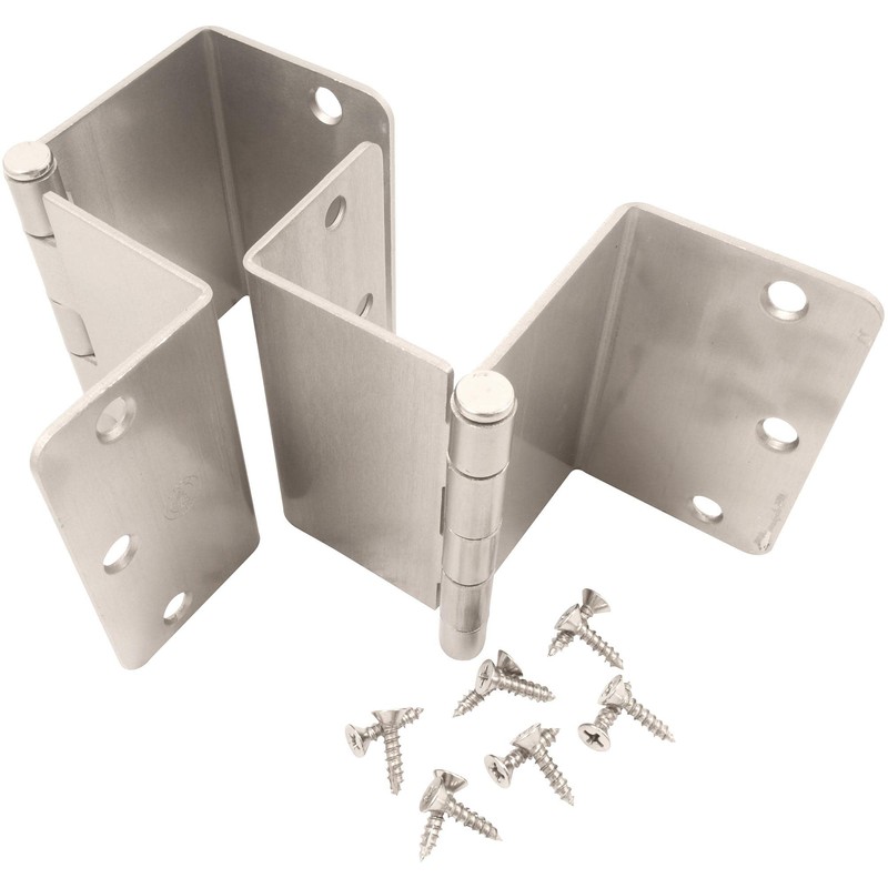 Swing Clear Offset Hinge, 3-1/2 Inches, 1/4" Radius Corner, Fits