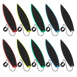 Aster 10Packs Finger Surfboard, Mini Wind Surfing Toys Finger Surf Boards, Surf The Wind, Fingertip Surfboard for Kids, Teens, Adult