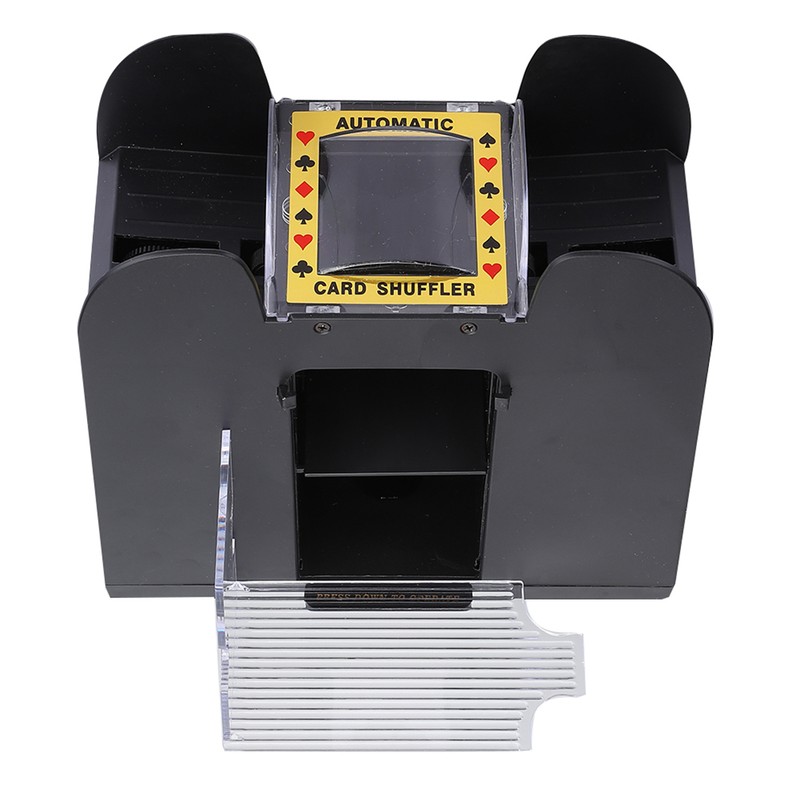 Card Shuffler Automatic Battery Powered Playing Card Shuffler Machine for