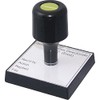Q-Connect Voucher for Custom Rubber Stamp 90 x 55 mm