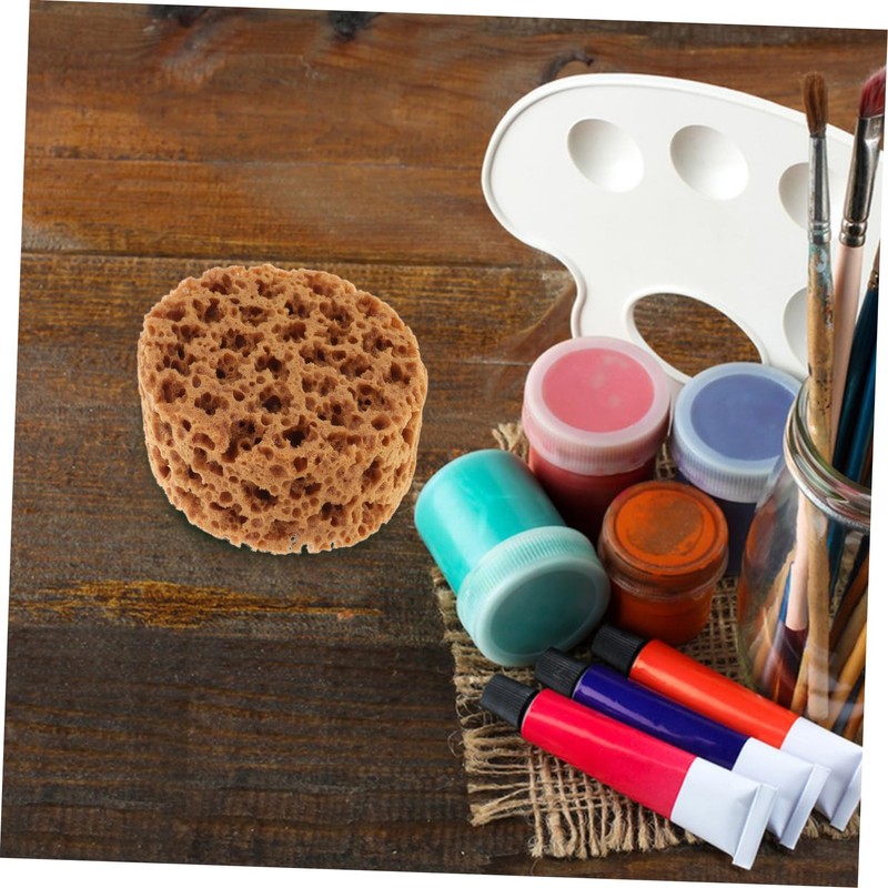 Sosoport Imitation Sea Sponge Painting Tool Unique Textured Sponge Brush