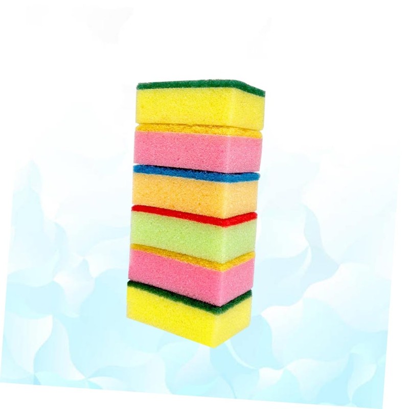 Mobestech 10 Pack Kitchen Cleaning Sponges Non-Skid Dish Sponge Eraser