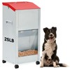 Willinglong 25 lb Automatic Dog Feeder for Large Breed with