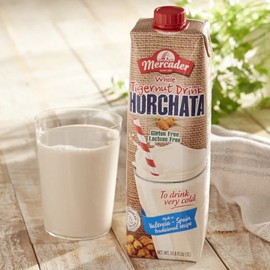 Mercader Whole Tigernut Drink Horchata milk Net.Wt 67.6 oz (2-pack) 2 Liters | Non Dairy | GlutenFree | Lactose Free | Shelf Stable (Pack of 2)