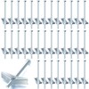 Yaocom 100 Pcs 1/4" x 4" Toggle Bolts Butterfly Screws