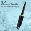 Toothbrush Heads Compatible with Oral B Braun Pro 1000/Genius X/Smart