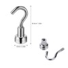 Practical Heavy Duty Hanging Hook Powerful Magnetic Hooks Indoors Organization