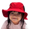 HUGGABEEE Surf Hat for Kids, Renewal with Sun Protection, Safari