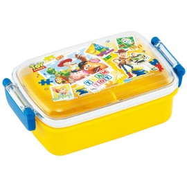 Skater RBF3ANAG-A Children's Lunch Box, 16.9 fl oz (450 ml), Fluffy Dome, Toy Story, 24, Antibacterial, Made in Japan