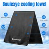 Bouiexye Pack of 2 Cooling Towels, 100 x 30 cm,