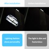 2 PCS LED Car Door Logo Lights Compatible for Sienna