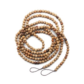 Nanalou 10ft Wood Bead Garland | Add a Touch of Boho Style to Your Farmhouse, Holiday, or Christmas Tree Décor with All-Natural, Handmade Wooden Bead Garland (Walnut)