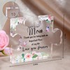 Gifts for Mom,Acrylic Puzzle Plaque,Christmas Gifts for Mom,Mom Birthday Gifts
