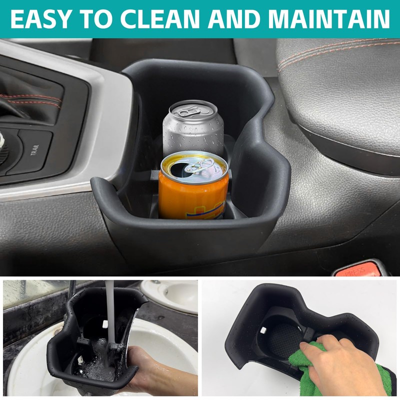 OUSUWO Center Console Cup Holder Organizer Compatible with 2022-2025 Toyota