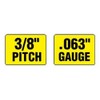 Oregon 36" Ripping Chain .063 Gauge for Stihl MS400 MS441