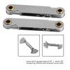 Marhynchus 2pcs Imperial Thread Gauge 55°+Metric60° Stainless Steel Screw Step