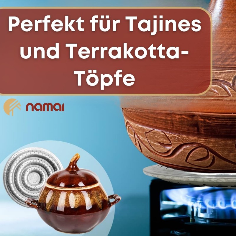 NAMAI - Gas Cooker Simmer Plate Steel Diameter 21 cm