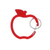 Milkfed APPLE CARABINER Women's Key Chain, red