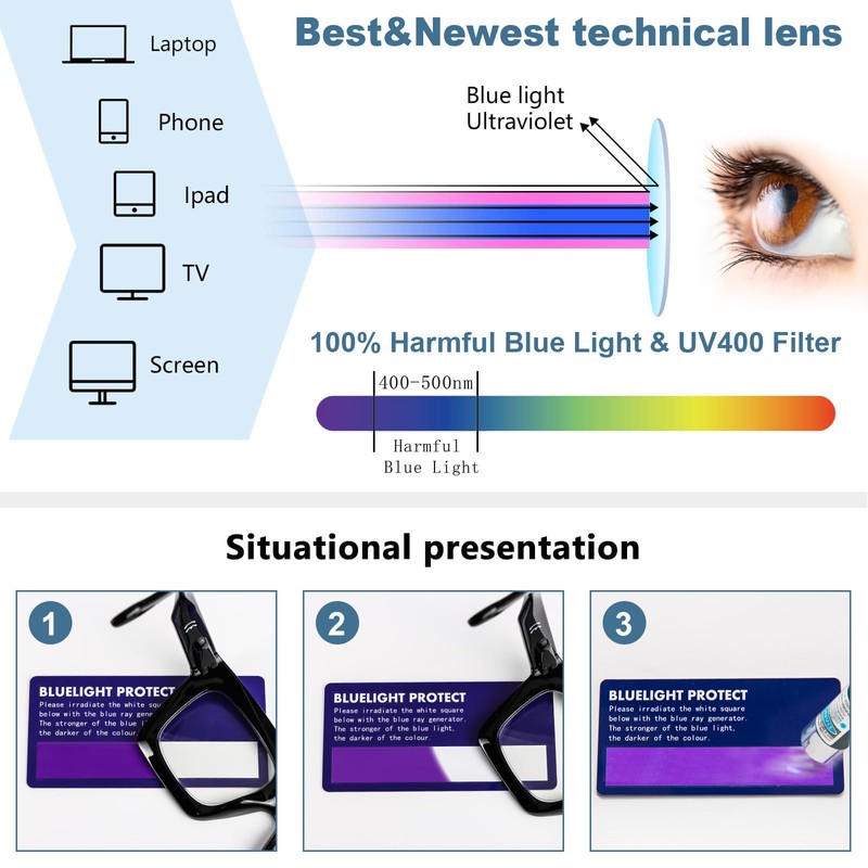 REAVEE 3 Pack Oprah Style Oversized Reading Glasses for Women