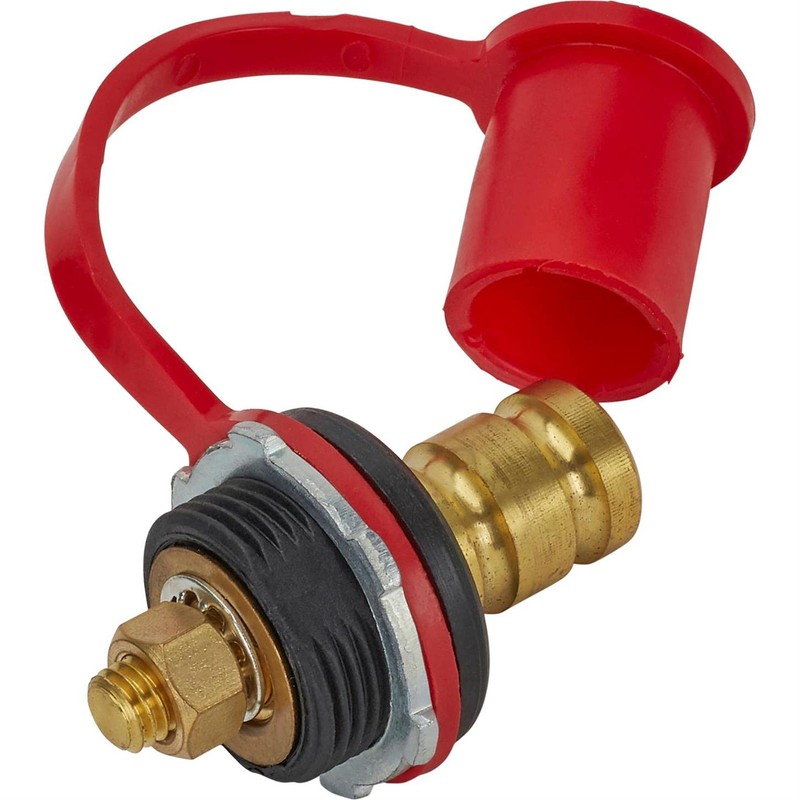 Remote Battery Terminal Studs w/Stainless Steel Bracket