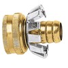 Gilmour Brass Female Hose Mender Clincher Type, 5/8in