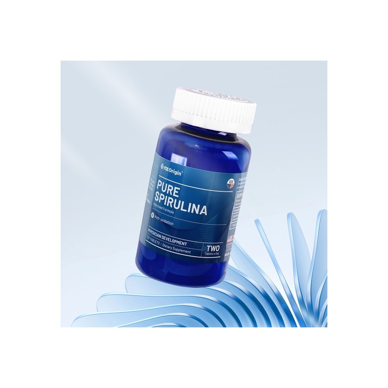 NZ Origin [1+1] Pure Spirulina 120 Tablets (2 tablets per