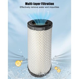 6 Pcs Filters Kit Compatible with Mahindra 4540 4550 Tractor, Replace 006000456F1 006000455F1 E006018618D1 001081778R93 005557147R91 006017310B1 000013427P04