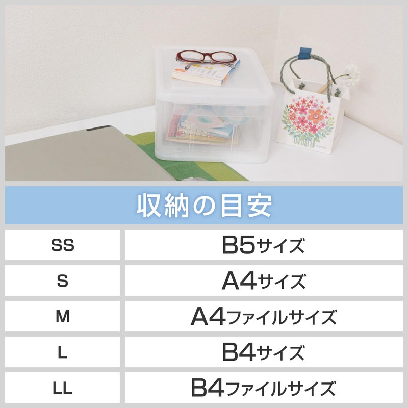 Tenma Simple Accessories Storage Case for Seeing Contents, Made in