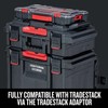 CRAFTSMAN VERSASTACK Storage Organizer, Small Parts Organizer, 20-Compartments, Lid Includes