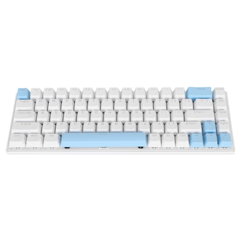 Mechanical Keyboard 68 Keys RGB Backlight Compact Wired Keyboard with