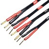 CNCESS CESS-119-6f Banana Plugs to Pin Type Plugs 12AWG 680