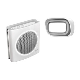 EXTEL diBi Plug White Wireless Doorbell, up to 200 m Range