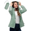 33,000ft Women's Rain Jacket Waterproof Lightweight Packable Raincoat with Hood