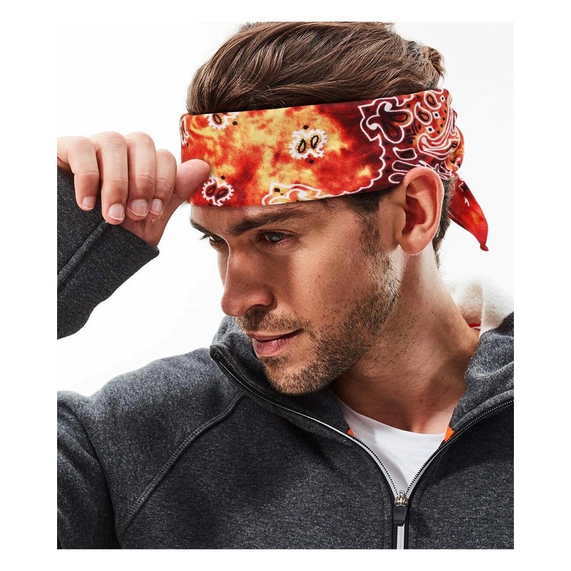 Bycc Bynn 3 Pack 100% Cotton Paisley Pattern Bandanas Face