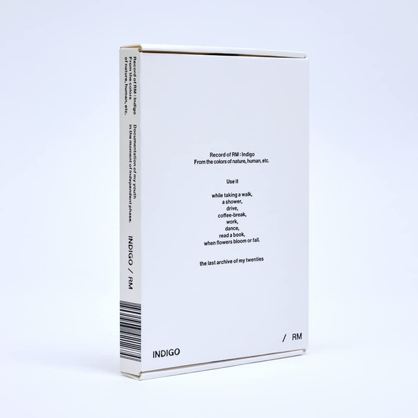 RM BTS - Indigo [Book Edition] Album + Gift Photocards