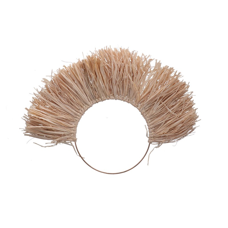 Raffia Wall Decoration Entrance Living Room Dining Room Sofa Background