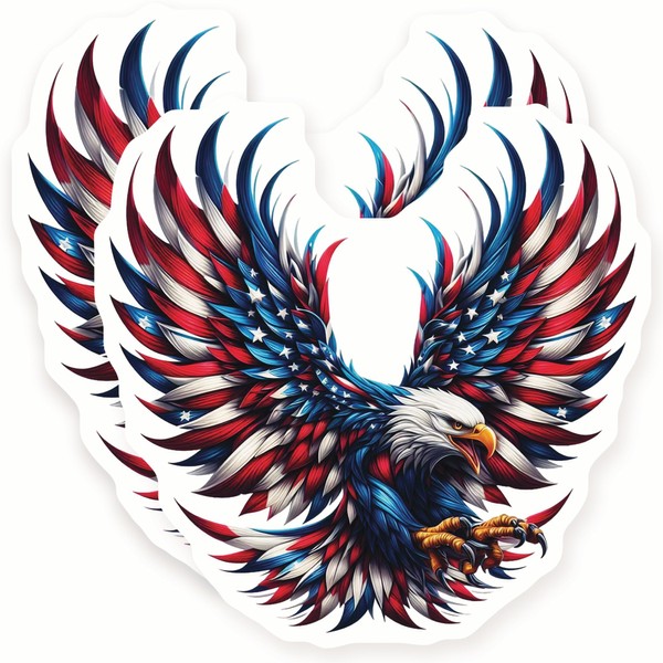 Eagle Stickers - Patriotic Decor - USA Pride - American