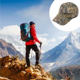 Quick Dry Hat - Sun Protection Camouflage | with Jungle Leaves Outdoor Sports Hunting Fishing Hat for Men