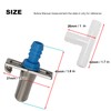 ZUDKSUY Automatic Rabbit Nipple Drinker Kit, 20 Pack Double Pull