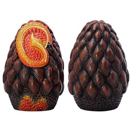 CZYY Dragon Egg Dice Jail - Set of 2 Resin Dice Cages, Dice Prison and Holder for Bad Dice - Unique Accessories, Gift for D&D, Tabletop RPG Game (Dragon Egg)