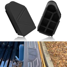 2PCS Bed Rail Stake Pocket Covers, Stake Pocket Covers Upgraded Silicone Covers Accessories Compatible with Chevy Colorado/GMC Canyon 2023-2026, Pocket Hole Caps Plugs Won't Pop Out