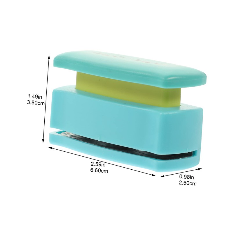 TEHAUX 2pcs Photo Scrapbook Punch Handheld Hole Puncher Punch Album