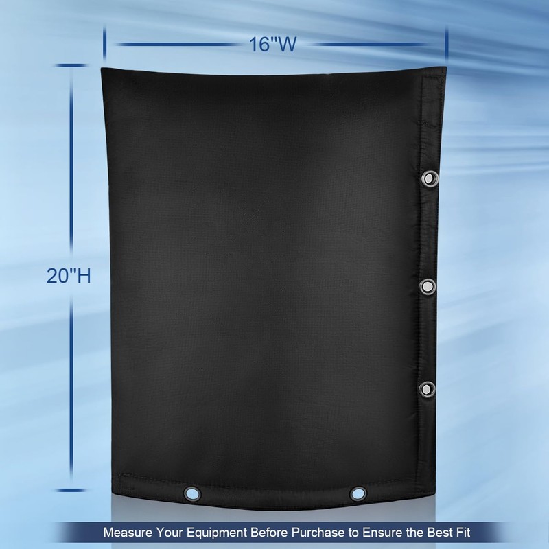 Outdoor Backflow Preventer Cover- 16''W x 20''H, Winter Freeze &