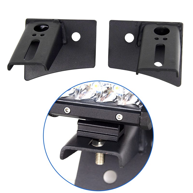 RIGIDON 2 Pcs Car LED Headlight Bracket, Aluminum Metal Headlight