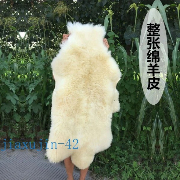 Unbranded Entire Sheepskin Pure Wool Sofa Chair Bedside Bedroom Carpet