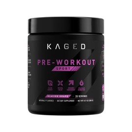 Kaged Polvo Deportivo Pre-entrenamiento para Hombres y Mujeres