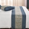 AMBERIS Chenille Bed Runner, Durable Decorative Bed Scarf for Home