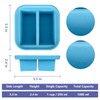 Kinggrand Kitchen 1 Cup Silicone Freezer Molds Silicone Freezer Tray