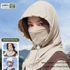 Summer Balaclava Face Mask (US, Numeric, 1, Khaki)